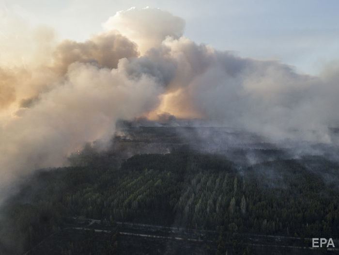 В западных областях Украины объявлен чрезвычайный уровень пожарной опасности