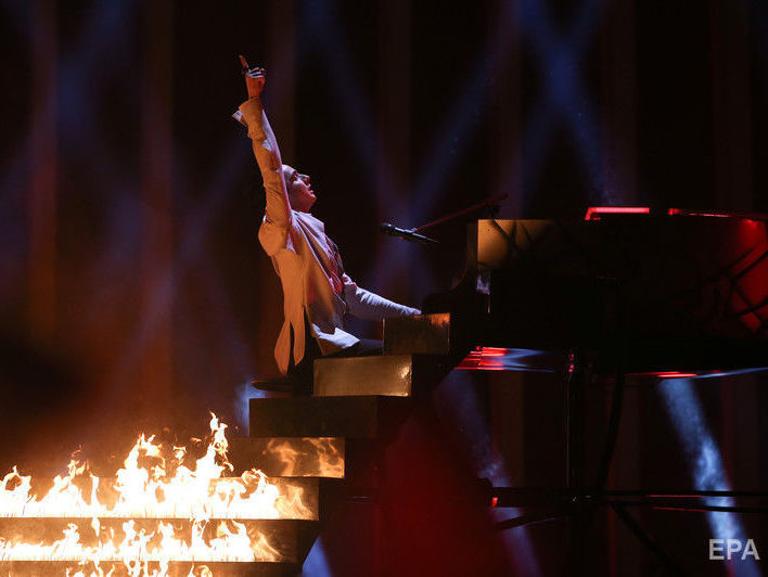 Melovin получил в финале "Евровидения" по 12 баллов от телезрителей из Польши, Беларуси и Чехии, россияне поставили ему восемь