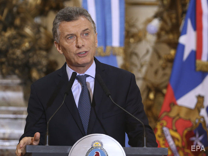 Президент Аргентини не поїде на чемпіонат світу з футболу у РФ