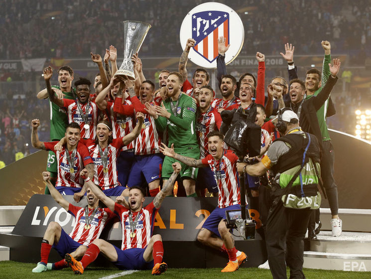 Победителем Лиги Европы УЕФА стал "Атлетико" из Мадрида
