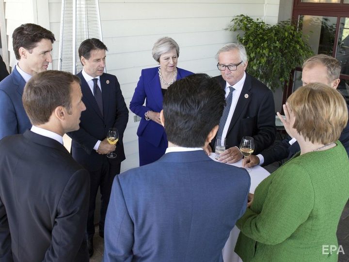 Лидеры стран G7 высказались против возвращения РФ в "Большую семерку"