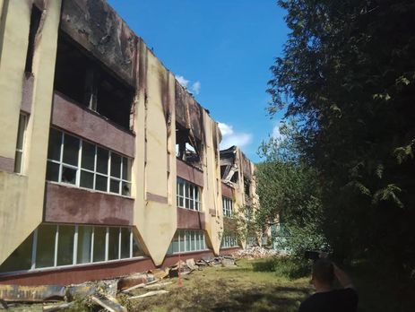 Во Львове горел стрелковый комплекс учебно-спортивной базы Минобороны Украины