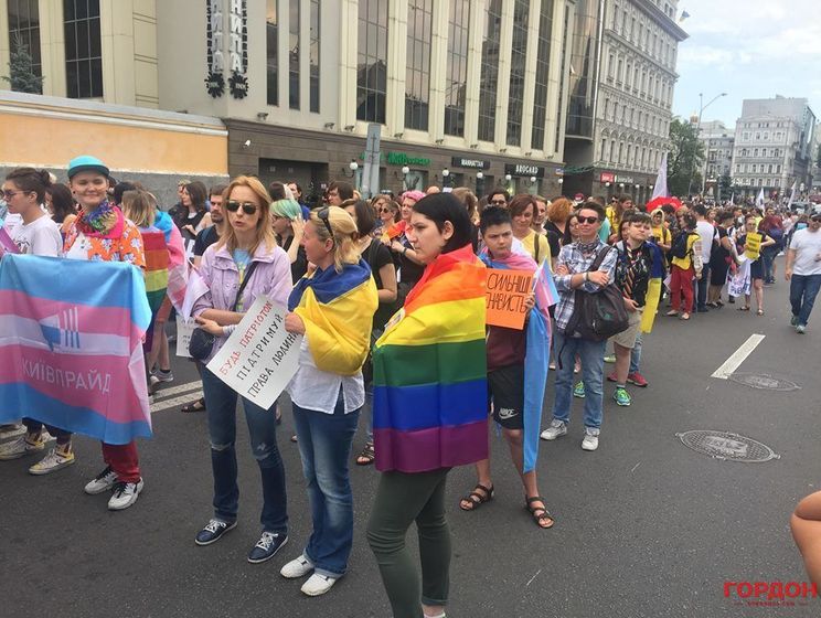 Замглавы МВД сообщил, что в Марше равенства в Киеве приняли участие 3,5 тыс. человек