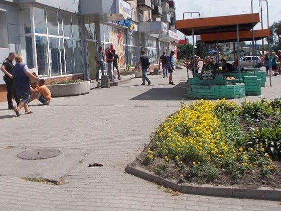 В Павлограде местный житель выстрелил в лицо полицейскому