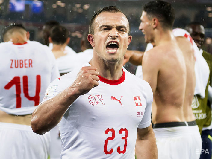 Чемпионат мира по футболу 2018. Швейцария одержала волевую победу над Сербией