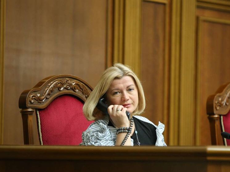 Ирина Геращенко: Примечательно, что на журналистской конференции гадкий вброс по Сенцову сделал вовсе не журналист