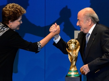 В ФИФА рассчитывают заработать на чемпионате мира в Бразилии $4,5 млрд