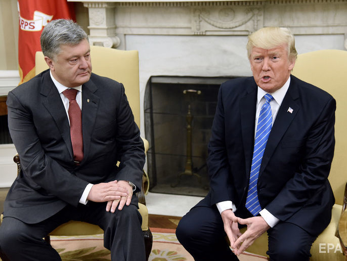 Порошенко и Трамп могут провести короткую встречу на саммите НАТО в Брюсселе