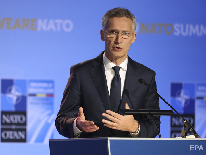 Столтенберг заявил, что НАТО сформирует 30 батальонов и 30 эскадрилий быстрого реагирования