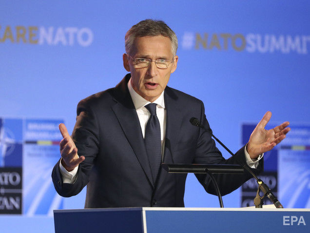 ﻿Столтенберг заявив, що реалізація закону про нацбезпеку наблизить Україну до НАТО