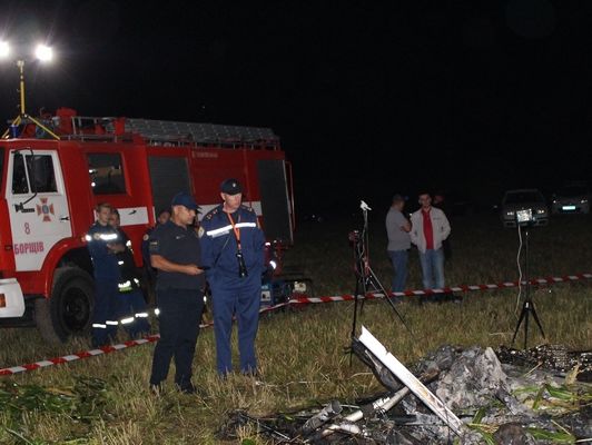 В Тернопольской области разбился мотодельтаплан, пилот погиб