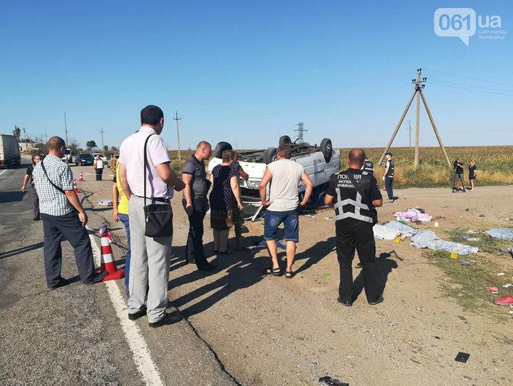 ДТП в Запорожской области. Суд арестовал без права залога водителя грузовика, протаранившего маршрутку