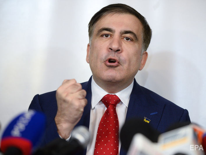 Саакашвили о своей деятельности в Украине: Оппозиционеры увидели во мне слишком много лидера