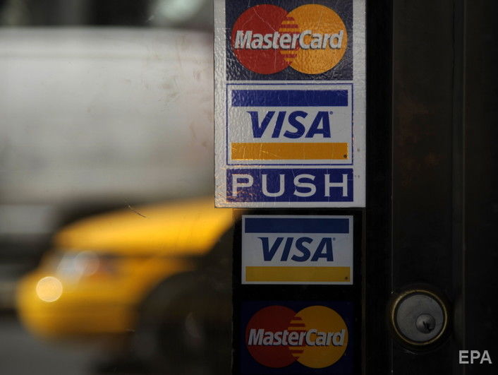 ﻿У Криму припинили випуск карток Visa і MasterCard