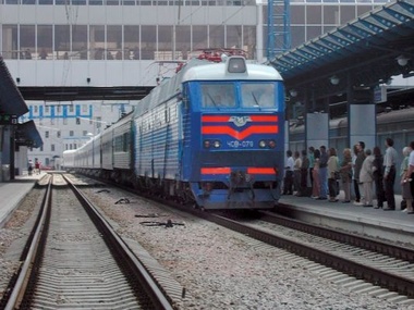 С 27 декабря "Укрзалізниця" прекращает железнодорожное сообщение с Крымом