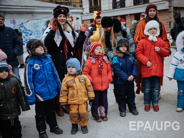 Сегодня 347 детей из зоны АТО поедут на Рождество в Ивано-Франковск