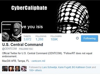 Хакеры-исламисты взломали аккаунты оборонного ведомства США в Twitter и YouTube