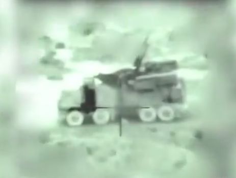 ﻿Ізраїль показав знищення в Сирії російського зенітного комплексу 