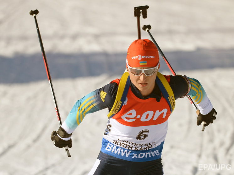 Биатлонистка Валентина Семеренко заняла третье место в общем зачете Кубка мира