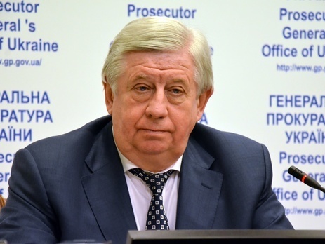Шокин призвал Саакашвили воздержаться от "огульных" обвинений прокуроров без наличия доказательств их преступлений