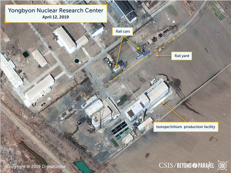 ﻿Супутникові знімки показують активність на ядерному об'єкті КНДР у Йонбені – аналітики