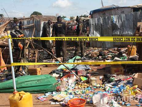 В результате двух взрывов в Нигерии погибли не менее 14 человек