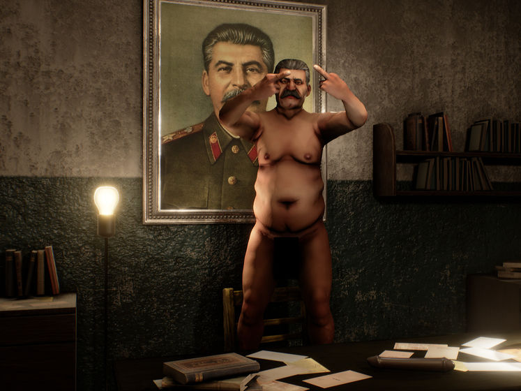 Российский онлайн-сервис разместил анонс игры "Секс со Сталиным", коммунисты возмущены