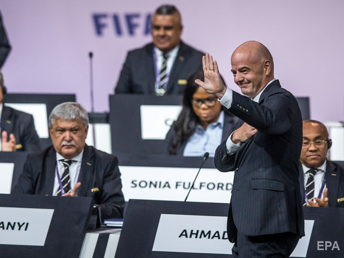 ﻿Інфантіно переобрали президентом ФІФА