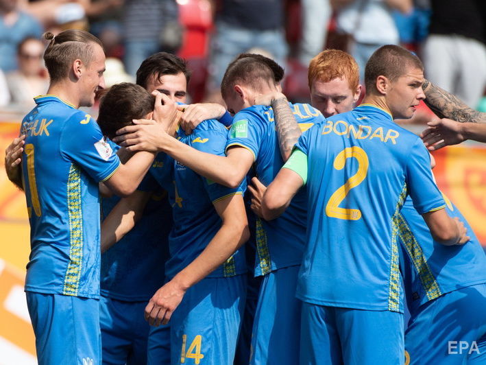 Молодежная сборная Украины по футболу впервые вышла в полуфинал чемпионата мира