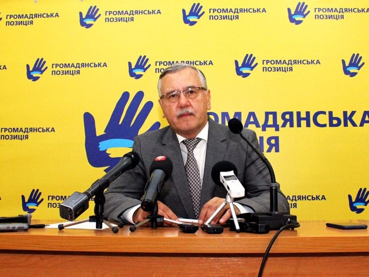 Гриценко допускает участие "Гражданской позиции" в коалиции со "Слугой народа"