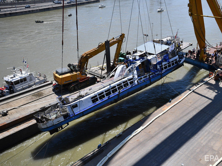 ﻿В Угорщині виявили тіла ще чотирьох людей, загиблих унаслідок зіткнення суден на Дунаї