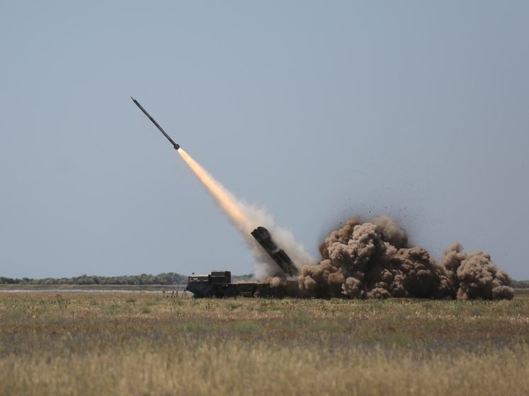 В Украине прошел заключительный этап государственного испытания ракетного комплекса "Ольха". Видео