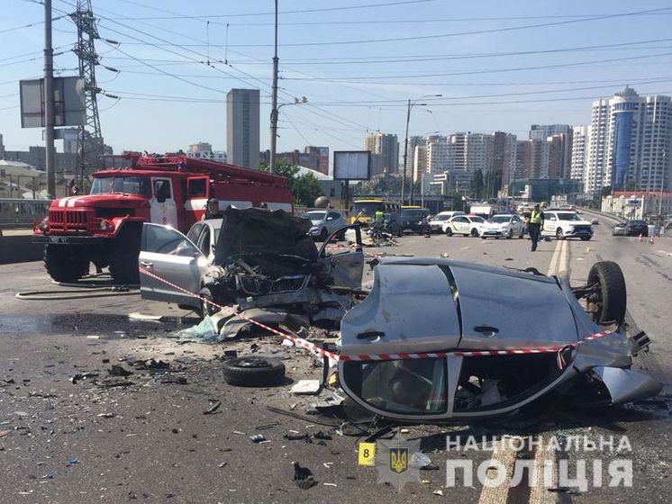﻿У Києві у ДТП загинуло четверо людей