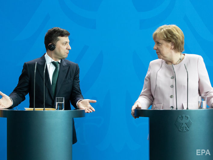 Меркель и Зеленский сообщили, что встреча в нормандском формате на уровне внешнеполитических советников состоится в июле