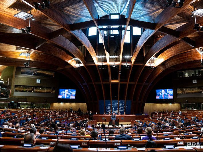 ﻿У Страсбурзі відкривається сесія ПАРЄ. На ній розглянуть питання повернення в асамблею делегації РФ
