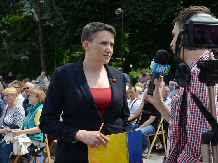 ﻿ЦВК зареєструвала Надію Савченко і шістьох її однопартійців кандидатами в депутати в мажоритарних округах