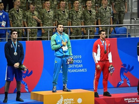 ﻿Україна здобула десяту золоту нагороду на Європейських іграх