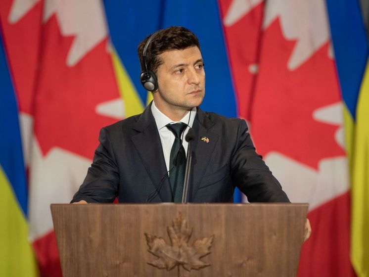 Зеленский сообщил, что Украина и Канада будут работать над расширением соглашения о зоне свободной торговли