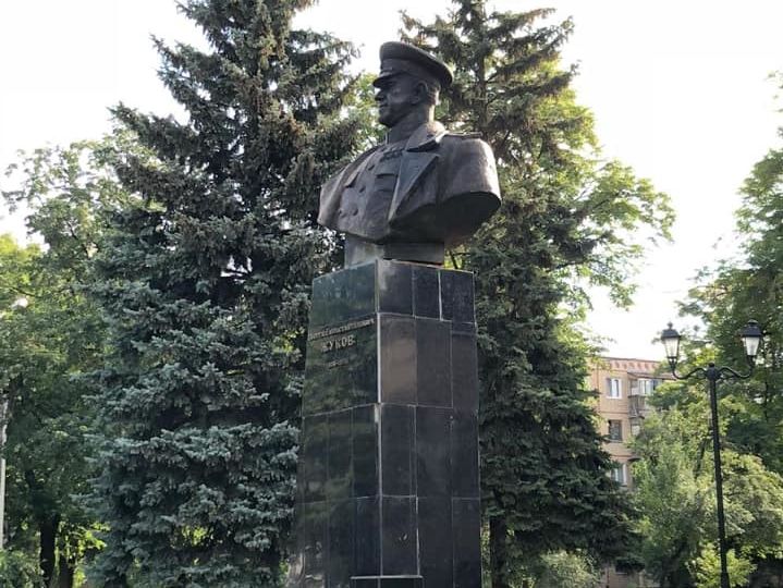 ﻿У Харкові відновили пам'ятник Жукову