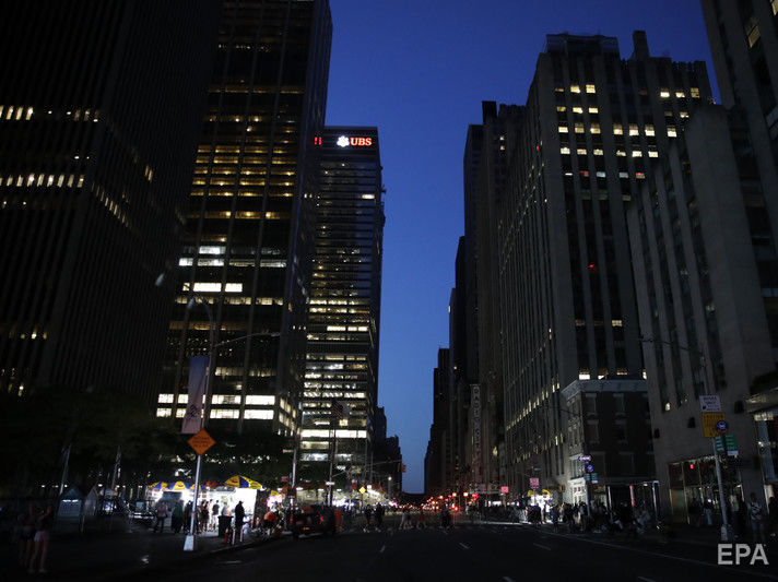 В Нью-Йорке произошел масштабный блэкаут, 14 июля электроснабжение восстановили