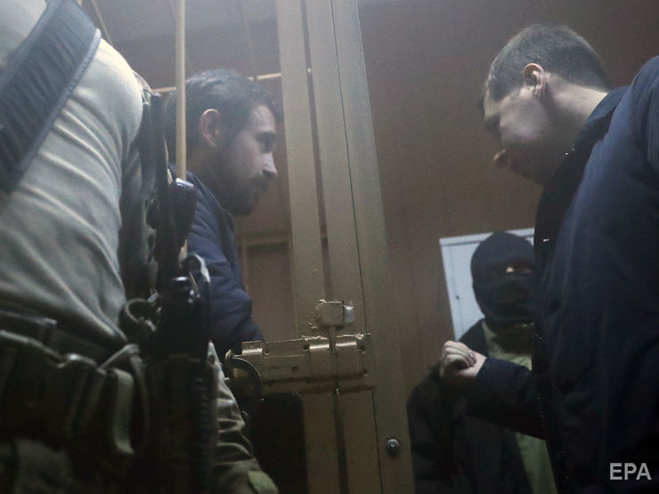 ФСБ ходатайствует о продлении срока ареста пленным украинским морякам на три месяца