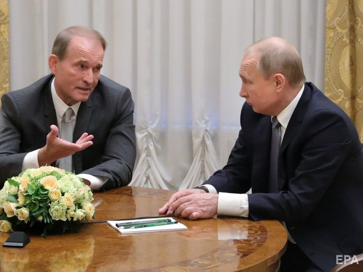 ﻿Медведчук перед виборами зустрівся з Путіним у Санкт-Петербурзі, говорили про ситуацію на Донбасі