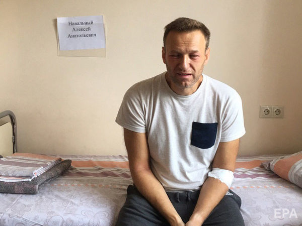 Навальный подал в Следком РФ заявление о своем отравлении в спецприемнике