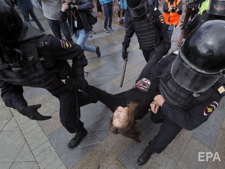 3 серпня поліція затримала щонайменше 600 учасників протесту в Москві