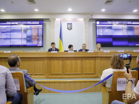 ЦИК Украины пересчитал голоса вместо окружного избиркома №50