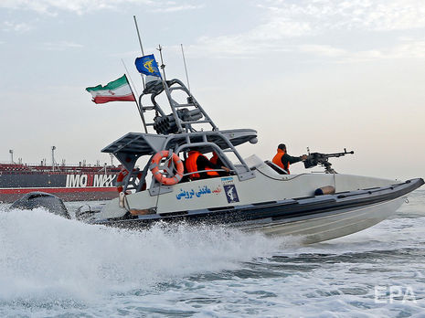 Морская пехота Корпуса стражей исламской революции задержала иностранное судно