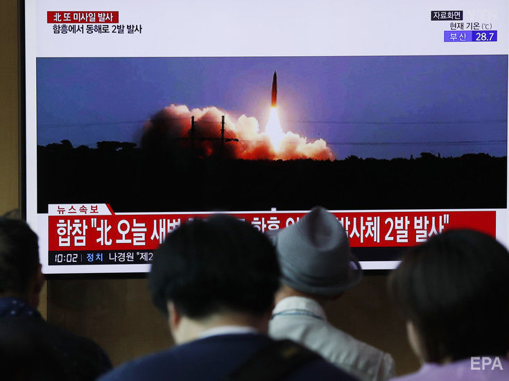 КНДР, предположительно, запустила две баллистические ракеты малой дальности – Южная Корея
