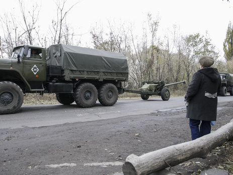 Разведка Минобороны: Боевики перебросили в Горловку 122-мм артустановку "Гвоздика"