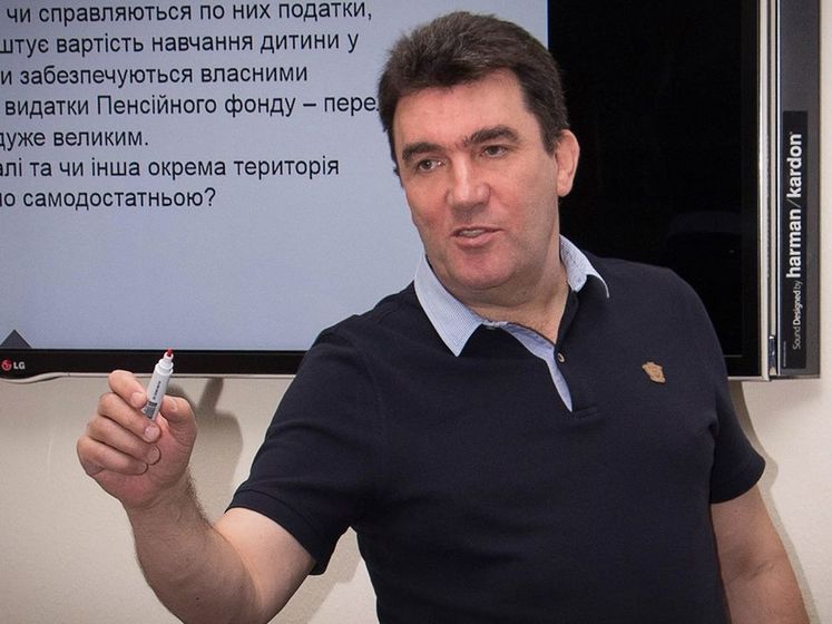 ﻿Заступник секретаря РНБО Данілов про Єфремова: Не демонізуйте Сашу. Це просто проєкт Російської Федерації