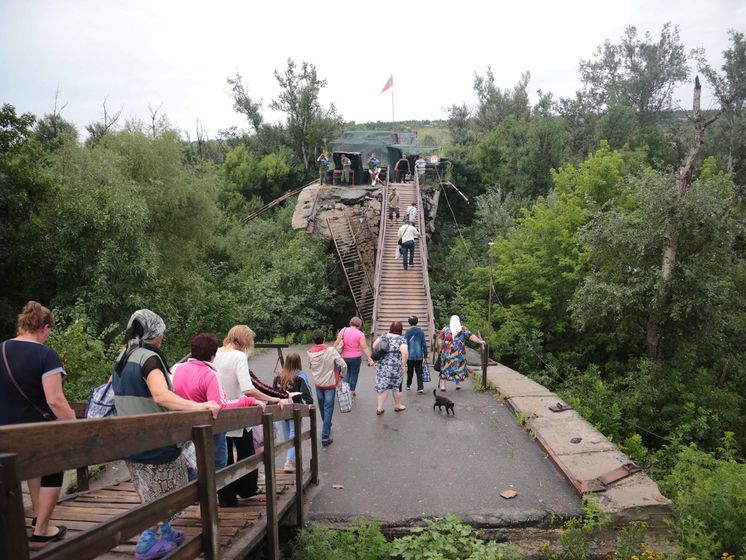 ﻿У Станиці Луганській побудують "обхідний тимчасовий міст"